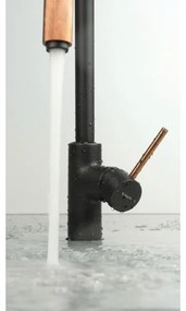 Deante BCA_B64M - Drezová batéria ASTER čierna/mosadz