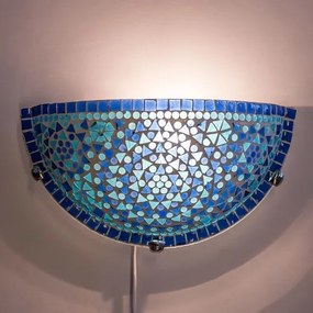 Morroco wall lampa s vypínačom Moon mozaika SKY 30*17