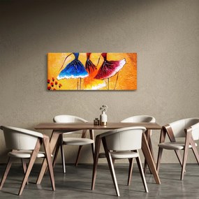 Obraz - Olejomaľba, baletky (120x50 cm)