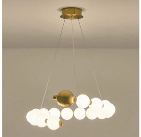 LED Luster na lanku LED/20W/230V 3000K