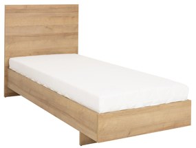 Jednolôžková posteľ 80 cm Nustretta N07 (dub riviera). Akcia -16%. Vlastná spoľahlivá doprava až k Vám domov. 1123944