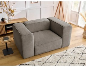 Sivobéžové kreslo Zephyr – Bobochic Paris