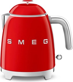 Červená rýchlovarná kanvica z nehrdzavejúcej ocele 800 ml Retro Style – SMEG