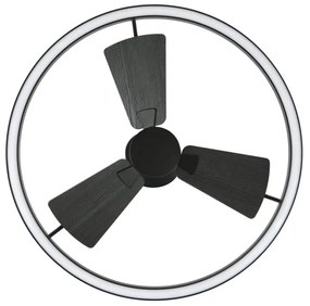 Lucci Air 516124 - LED Stm. vent. CESSNA LED/36W/230V 3000/4000/5000K čierna + DO