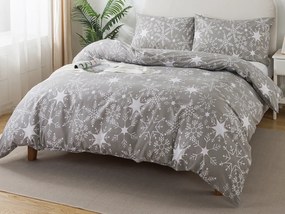 XPOSE® Predĺžené bavlnené Renforcé obliečky JON - sivé