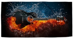 Sablio Uterák Ohnivá gitara - 30x50 cm