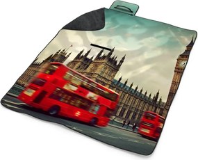 Sablio Plážová deka Londýn: 200x140 cm