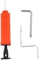 Basketbalový kôš s loptou