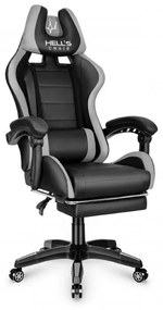 Hells Herná stolička Hell's Chair HC-1039 Grey