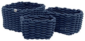 Látkové košíky v súprave 3 ks 30x25x19 cm Tom Tailor – Wenko