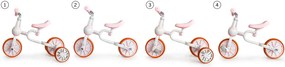 WELLHOX Balančný bicykel 4v1 - rúžový