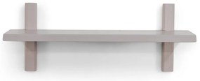 Taupe kovová polica 60 cm Hola – Spinder Design
