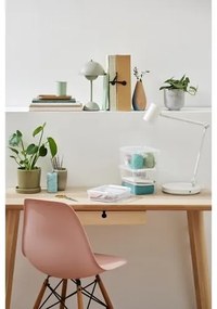 SmartStore Úložný box s bielymi klipmi Classic, 47 l, 47 l