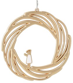 räder Kovová vianočná ozdoba Heavenly Christmas Wreath