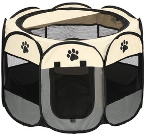 PreHouse Univerzálna skladacia ohrádka pre psov a mačky - 114 cm