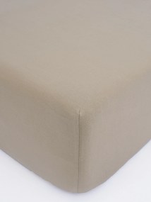 Jersey plachta Classic 160 x 200 cm – sivohnedá