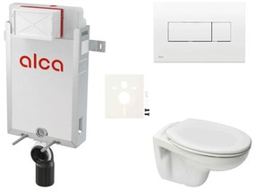 Cenovo zvýhodnený závesný WC set Alca na zamurovanie + WC S-Line S-line Pre SIKOAP4