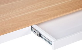 PC stolík Kenza (biela). Vlastná spoľahlivá doprava až k Vám domov. 1080654