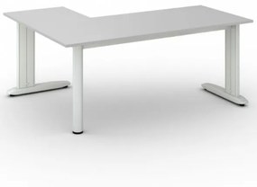 Kancelársky stôl PRIMO FLEXIBLE 1800 x 1400 mm, szary