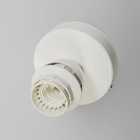 Moderné stropné svietidlo biele s čiernym tienidlom 45 cm - Combi