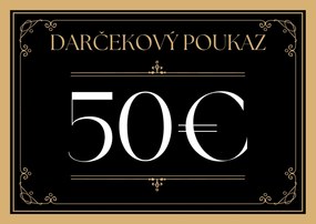 Dekorstudio Darčekový poukaz v hodnote 50€