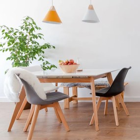 Jedálenská stolička FISCO ALL 972816 čierna