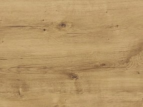 Šatníková skriňa s posuvnými dverami Nora, 225 cm, doskový dub/biela