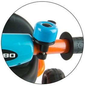 Detská trojkolka Milly Mally Boby TURBO blue-green