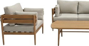 CH Hliníkový záhradný nábytok Podgorica - hnedá