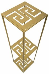 Stojan na kvety 100x24 cm zlatá