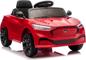 LEAN CARS Elektrické autíčko na batérie Ford Mustang Mach-E 24V červené