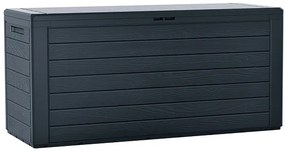 Záhradný box WOODEBOX antracit 116 cm - 280L