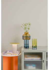 Zelená LED stmievateľná stolová lampa (výška 18 cm) Fungo – Remember