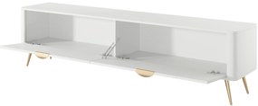 LAS Stolík pod TV Lante E - biela