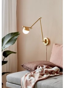 Nordlux - Nástenná lampa CONTINA 1xG9/5W/230V mosadz