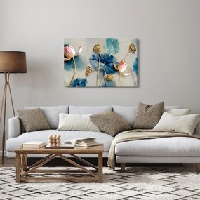 Obraz s kvetmi (90x60 cm)