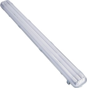 SADA Hermetické LED svietidlo 120cm 3xG13 s reflektorom + 18W LED trubice