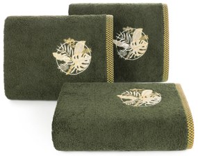 FROTÉ UTERÁK PALMS 50X90 CM OLIVOVÁ