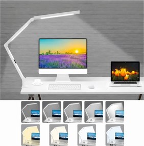 Brilagi-LED Stmievateľná dotyková stolná lampa VARIO LED/12W/230V 3000-6500K biela