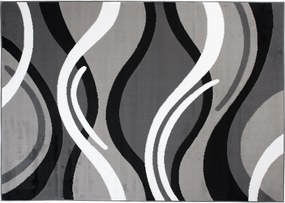 TA Koberec T966A GRAY CHEAP PP CRM Sivý Obdĺžnikový Rozmer: 140x200 cm