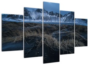 Obraz výhľadu na Islandskej vrcholky (150x105 cm)