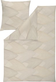 XXXLutz POSTEĽNÁ BIELIZEŇ, interlock džersej, prírodná farba, 140/200 cm Estella - Obliečky & plachty - 004142085302