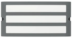 Eglo 900811 -Vonkajšie nástenné svietidlo CAMARDA 1xE27/40W/230V antracit IP54