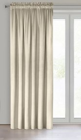 ZATEMŇOVACÍ ZÁVES NA PÁSKE ROSA 140X270 CM KRÉMOVÁ