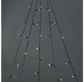 Nedis WIFILXT12W200 - LED Vianočný záves 200xLED/8 funkcií 5x7m IP65 Wi-Fi Tuya