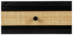 Čierny konzolový stolík 40x120 cm Guuji – White Label