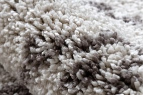 Dywany Łuszczów, Behúň Berber Fez cream, 60x200, biela, obývacia izba
