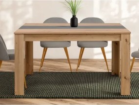 Jedálenský stôl Niklas 138x80 cm, dub artisan%