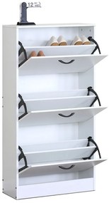 Botník s priehradkami G1016 WT, biela