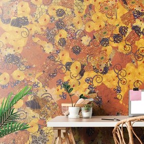 Tapeta abstrakcia inšpirovaná G. Klimtom - 150x100